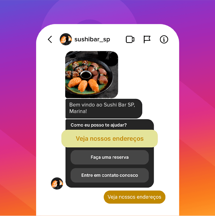 Responda 24/7 sem perder nenhum lead